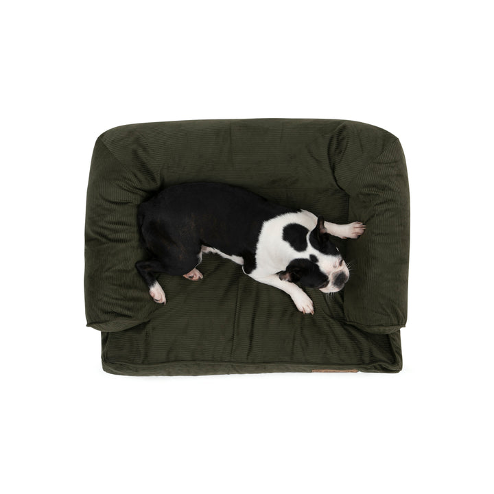 Ripley Corduroy Pet Sofa Bed - Green Charlie's Pet Products