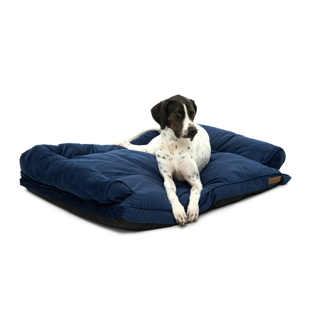 Ripley Corduroy Pet Sofa Bed - Navy Charlie's Pet Products