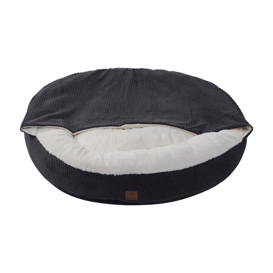 Cushioned Hooded Nest Dog Bed Australia Charlie's Pet