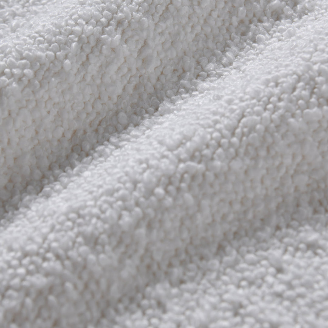 Marlo Orthopedic Bolster Boucle Dog Bed White Charlie's Pet Products