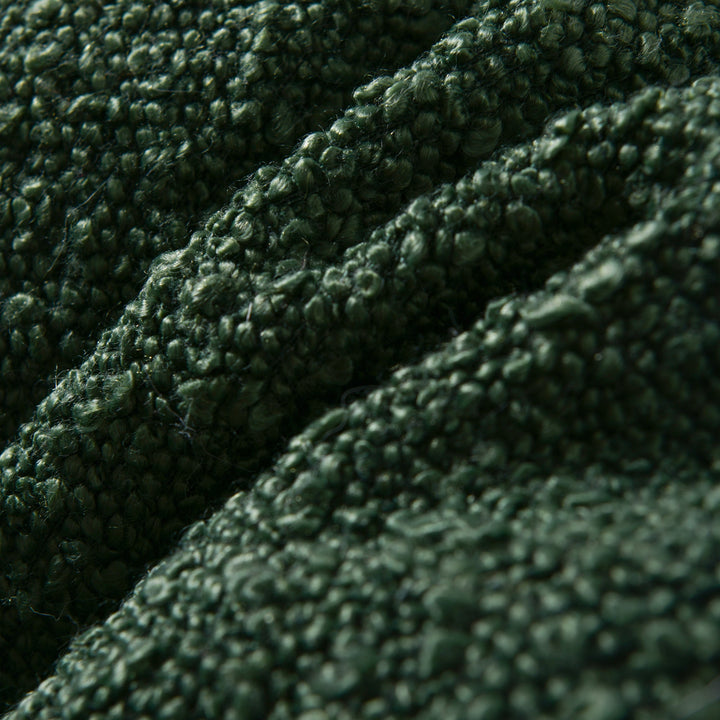 Miri Round Calming Boucle Dog Bed Olive Charlie's Pet Products