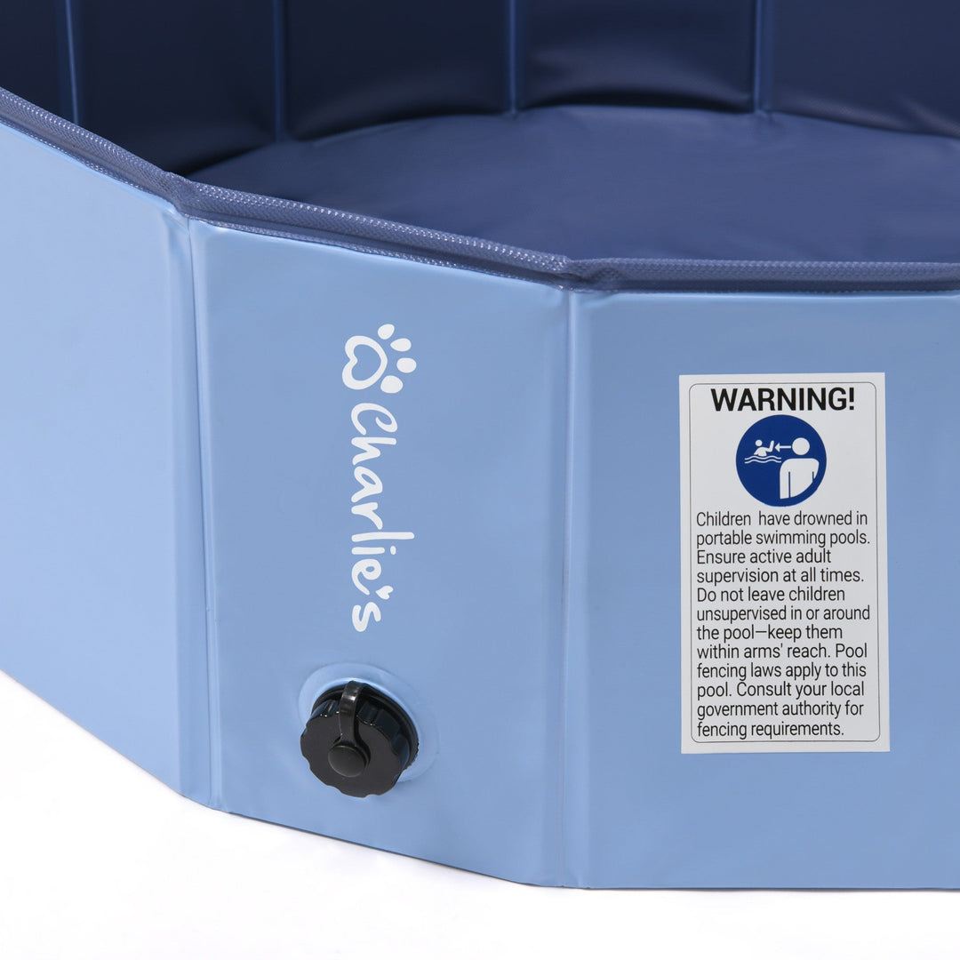 Splash Society Portable Foldable Dog Pool Charlie's Pet Products