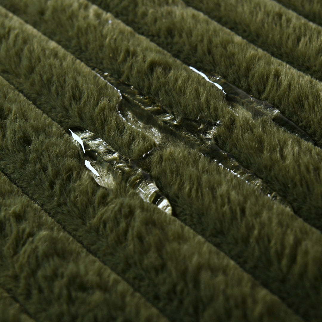 Cloud Crushed Foam Dog Bed Olive Charlie's Pet Products