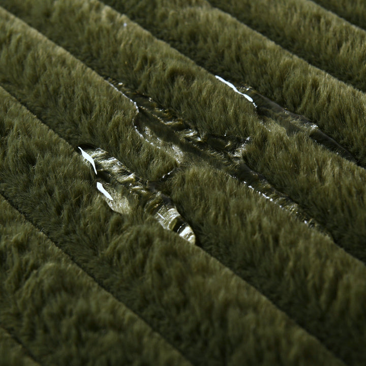 Cloud Crushed Foam Dog Bed Olive Charlie's Pet Products