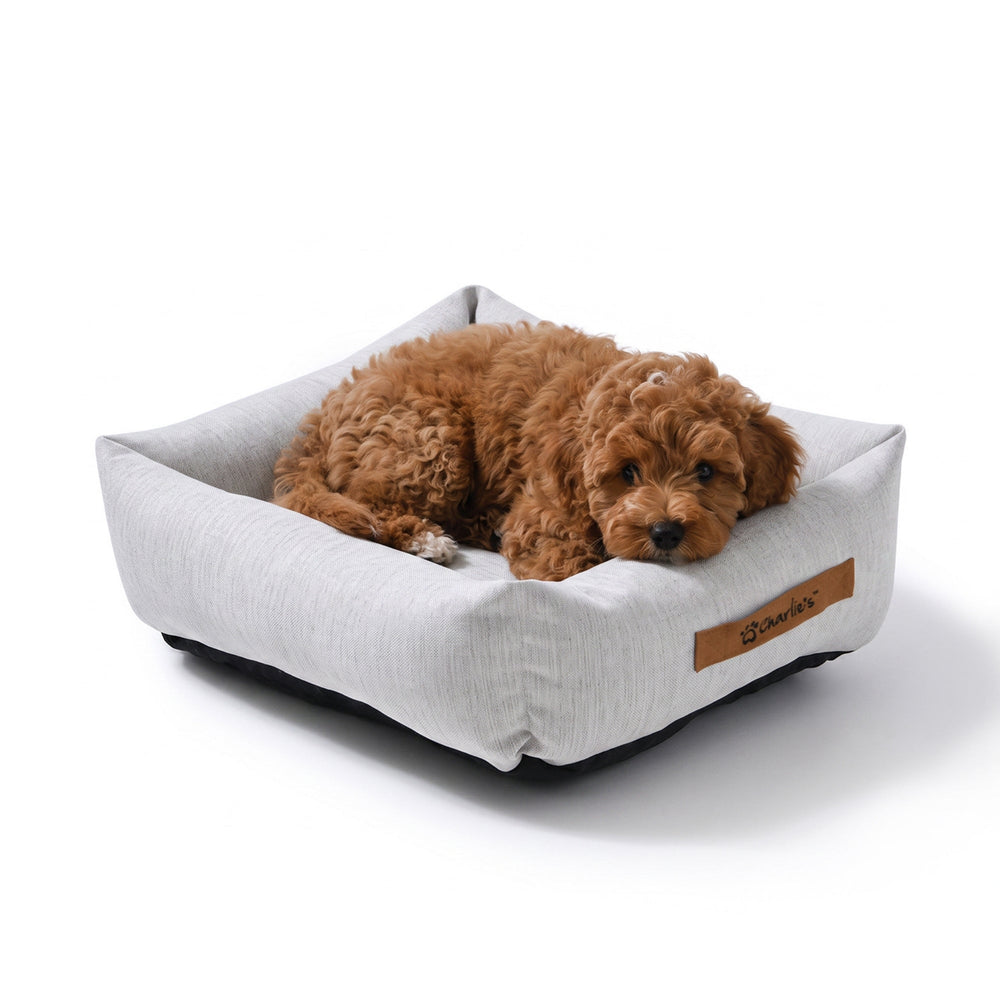 Brooksy Woven Dog Bed Natural Charlie's Pet Products