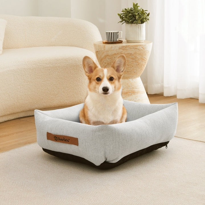 Brooksy Woven Dog Bed Natural Charlie's Pet Products