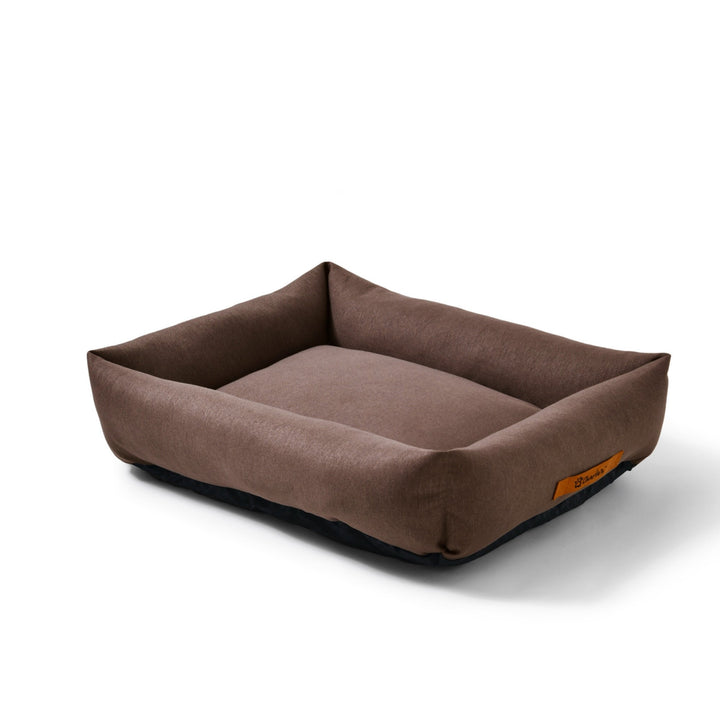Brooksy Woven Dog Bed Chocolate Charlie's Pet Products