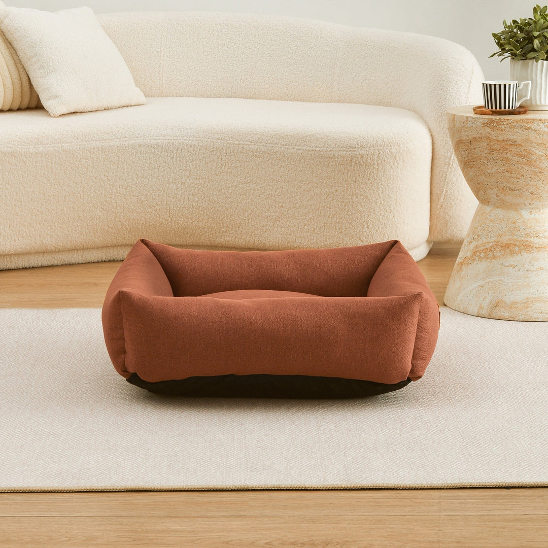 Brooksy Woven Dog Bed Rust Charlie's Pet Products