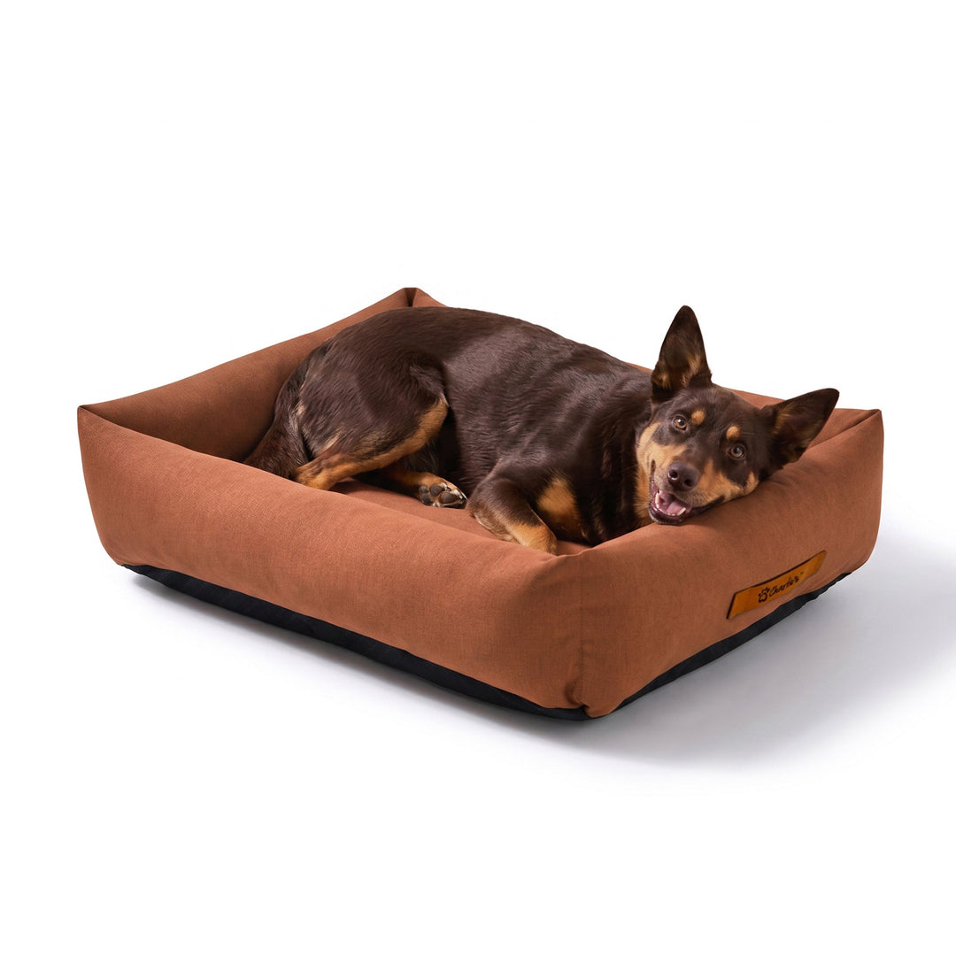 Brooksy Woven Dog Bed Rust Charlie's Pet Products