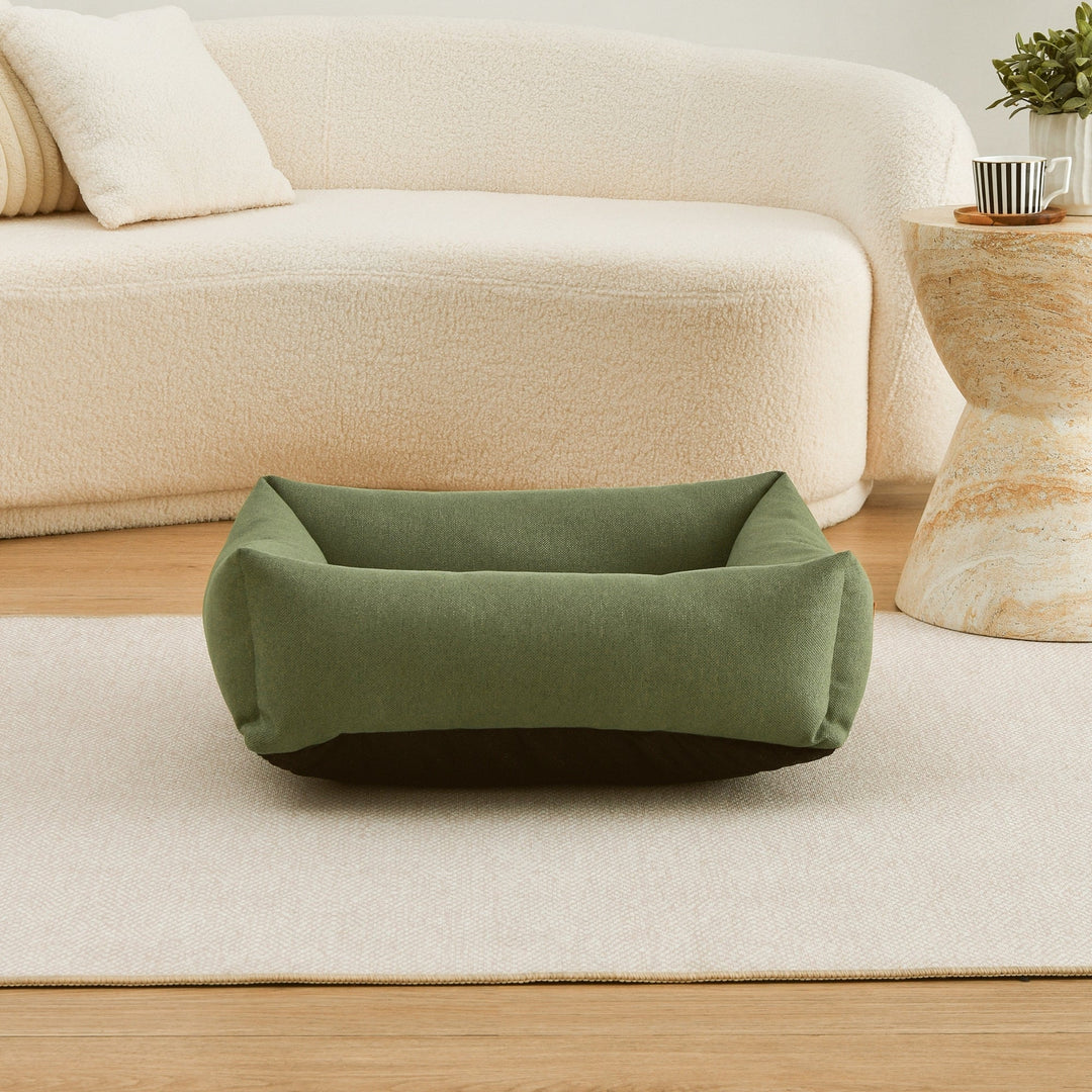 Brooksy Woven Dog Bed Olive Charlie's Pet Products
