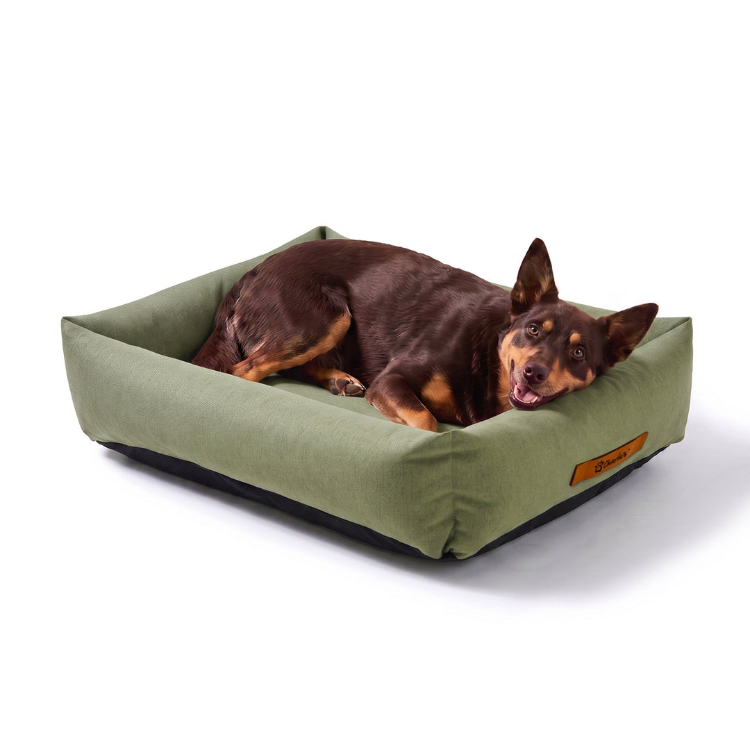Brooksy Woven Dog Bed Olive Charlie's Pet Products