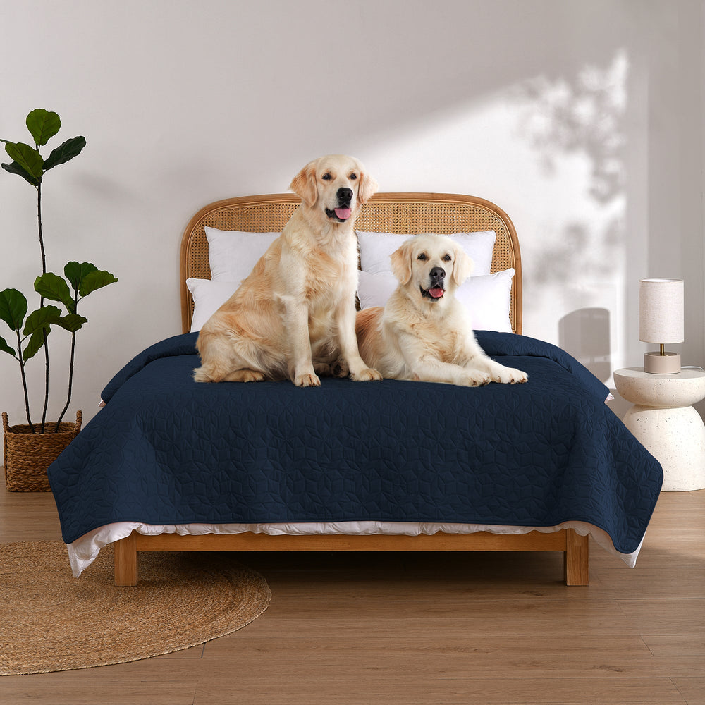 Sofur Waterproof Dog Bed Cover Protector Midnight Blue Charlie's Pet Products