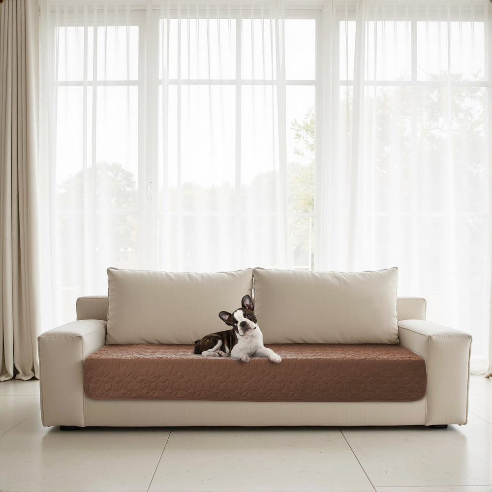 Sofur Waterproof Dog 2-Seater Couch Cover Protector 76x178cm Espresso Charlie's Pet Products
