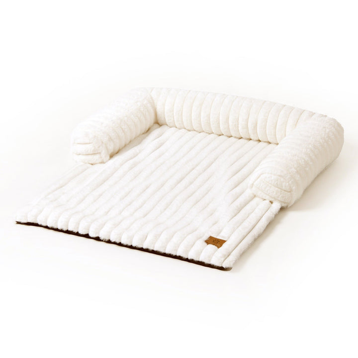 Cloud Bolster Sofa Protector Dog Bed Cream Charlie's Pet Products