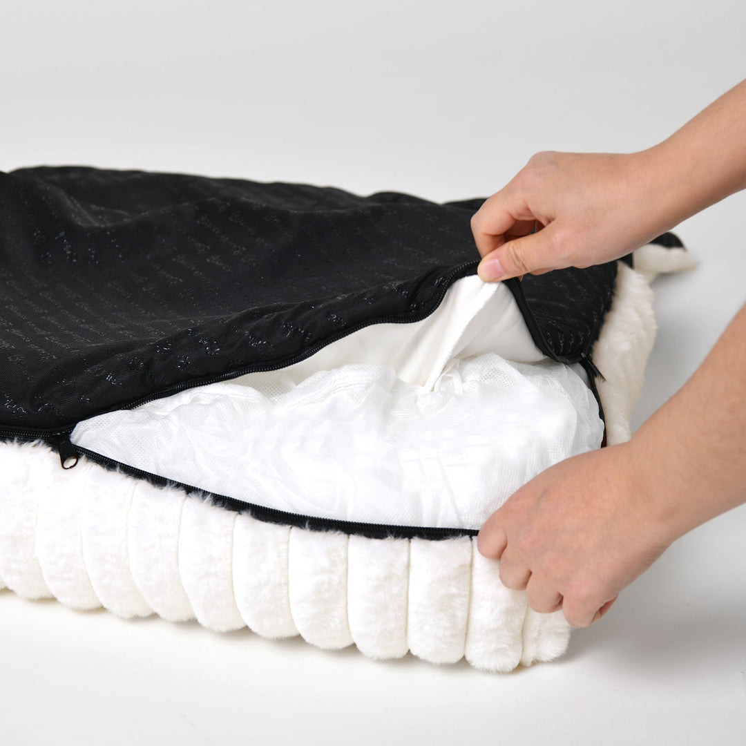 Cloud Bolster Sofa Protector Dog Bed Cream Charlie's Pet Products