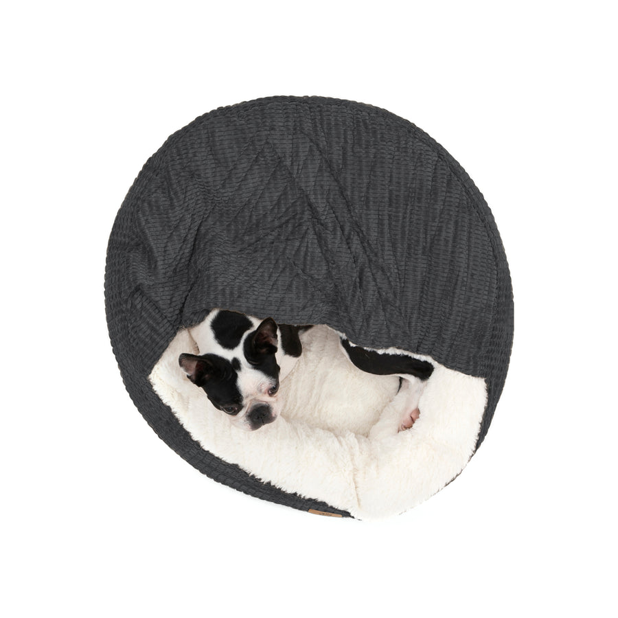 Cushioned Hooded Nest Dog Bed Australia Charlie's Pet