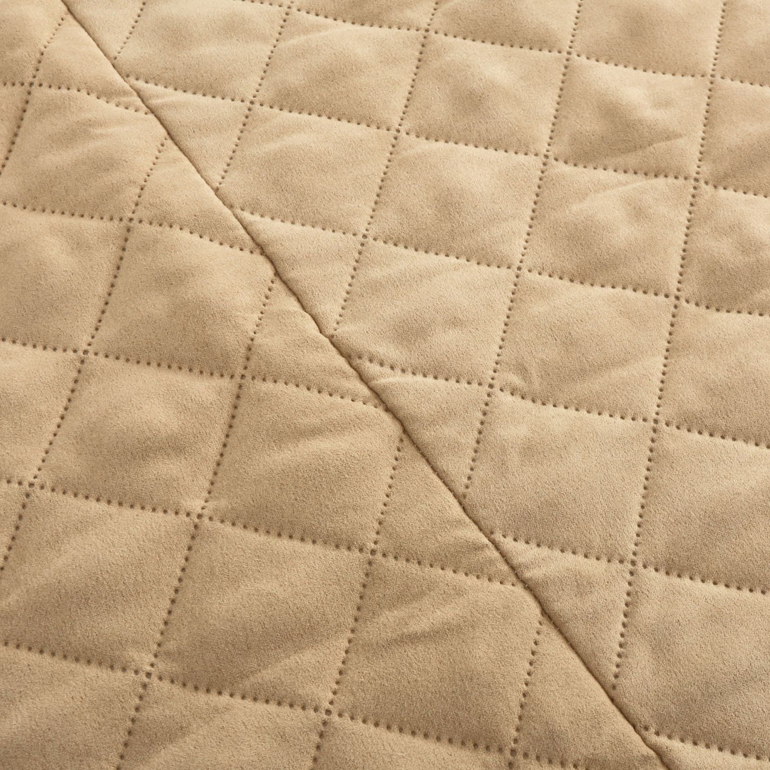 Cosy Quilted Sofa Protector Cover for Chairs - Oat Charlie's Pet Products