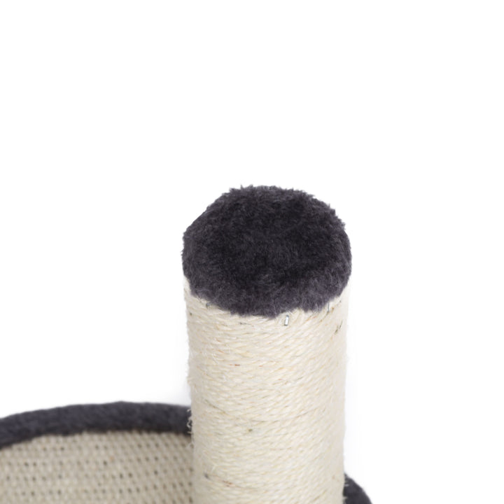 Springy Cat Scratcing Post with Pompom Teaser Toy Charlie's Pet Products