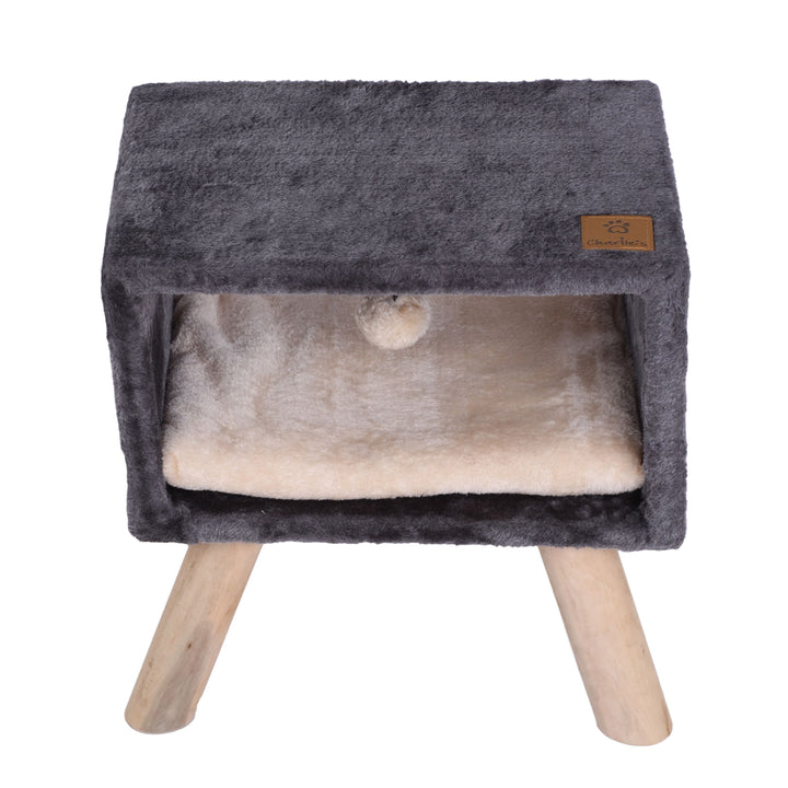 Side Table Cat Furniture Scratcher - Charcoal Charlie's Pet Products
