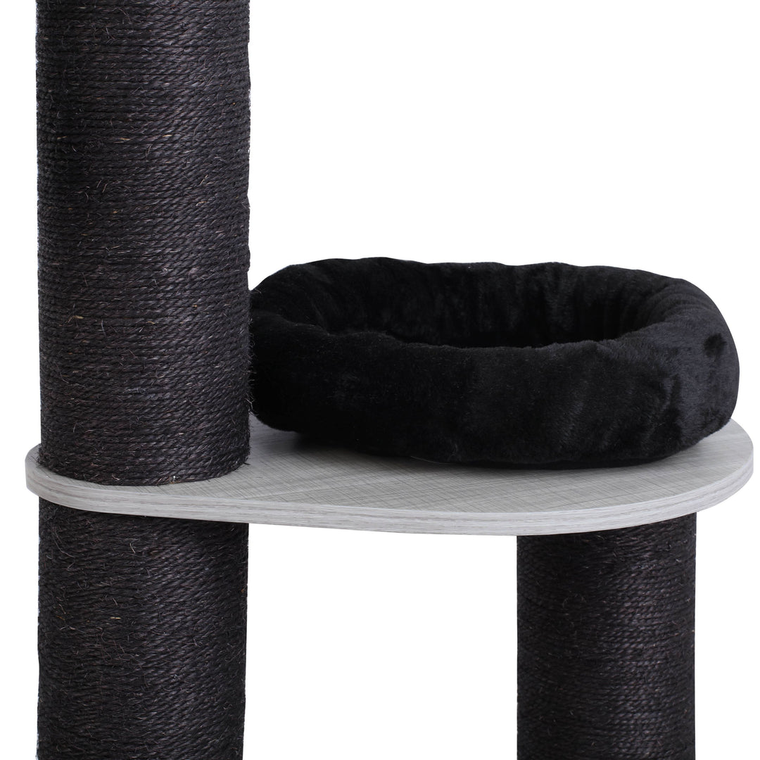 UFO 3-Tier Cat Tree Tower with Nest, Hammock and Toy Charlie's Pet Products