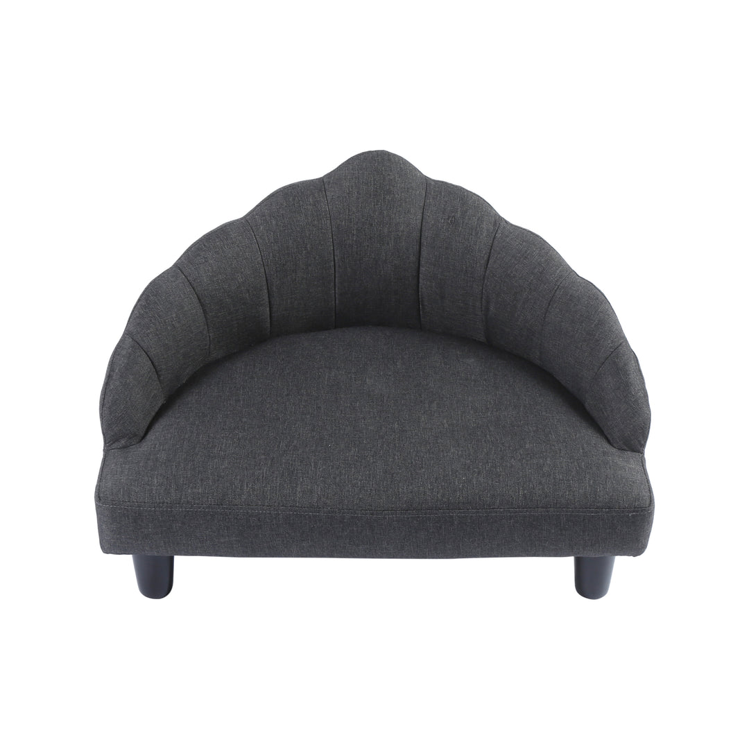 Crown Elevated Pet Sofa Bed - Charcoal Charlie's Pet Products