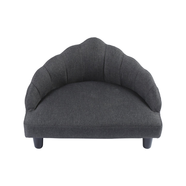 Crown Elevated Pet Sofa Bed - Charcoal Charlie's Pet Products