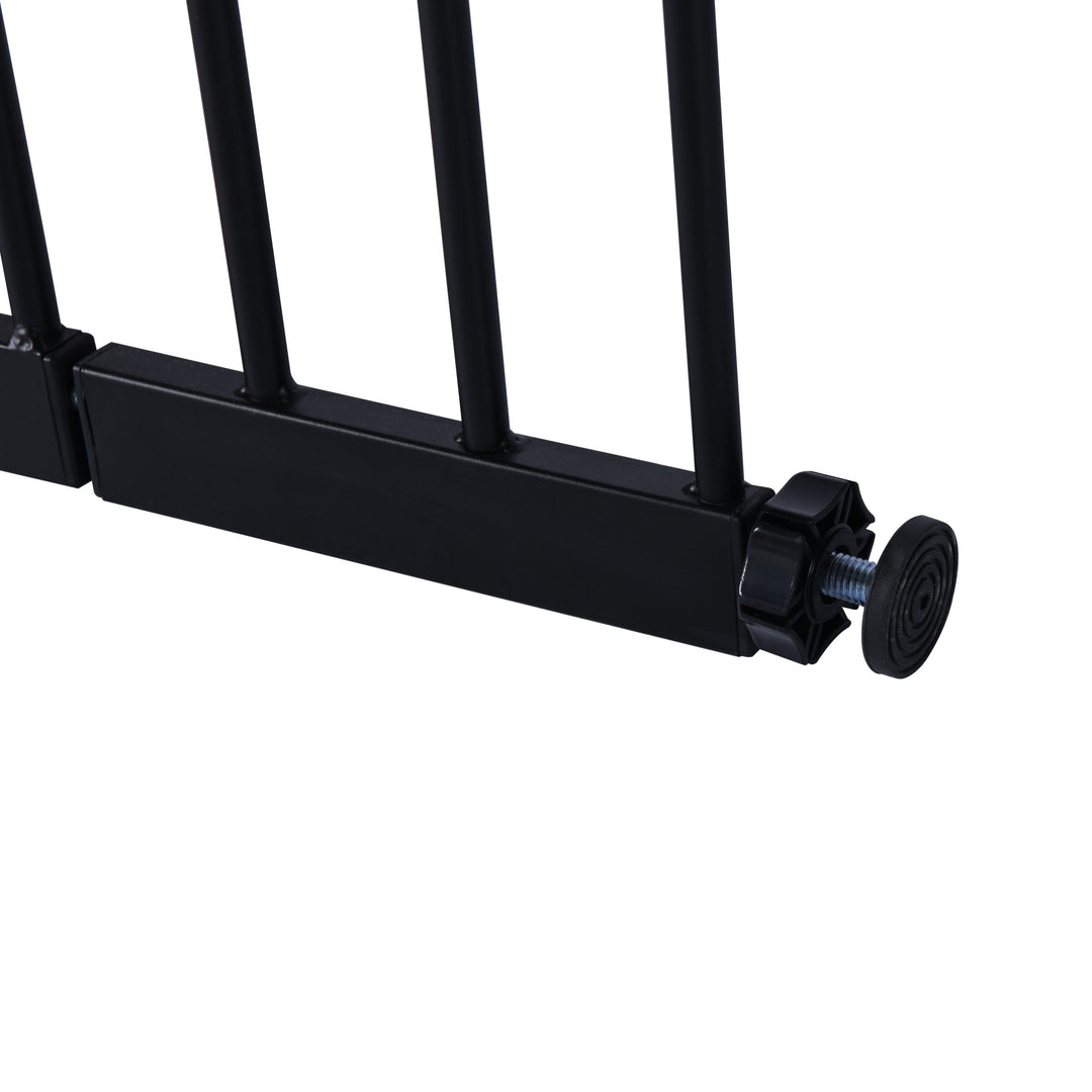 Essential Extendable Pet Safety Gate - Black Charlie's Pet Products