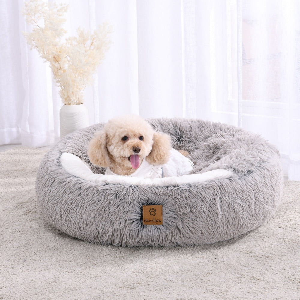 Dog clearance bed fluffy