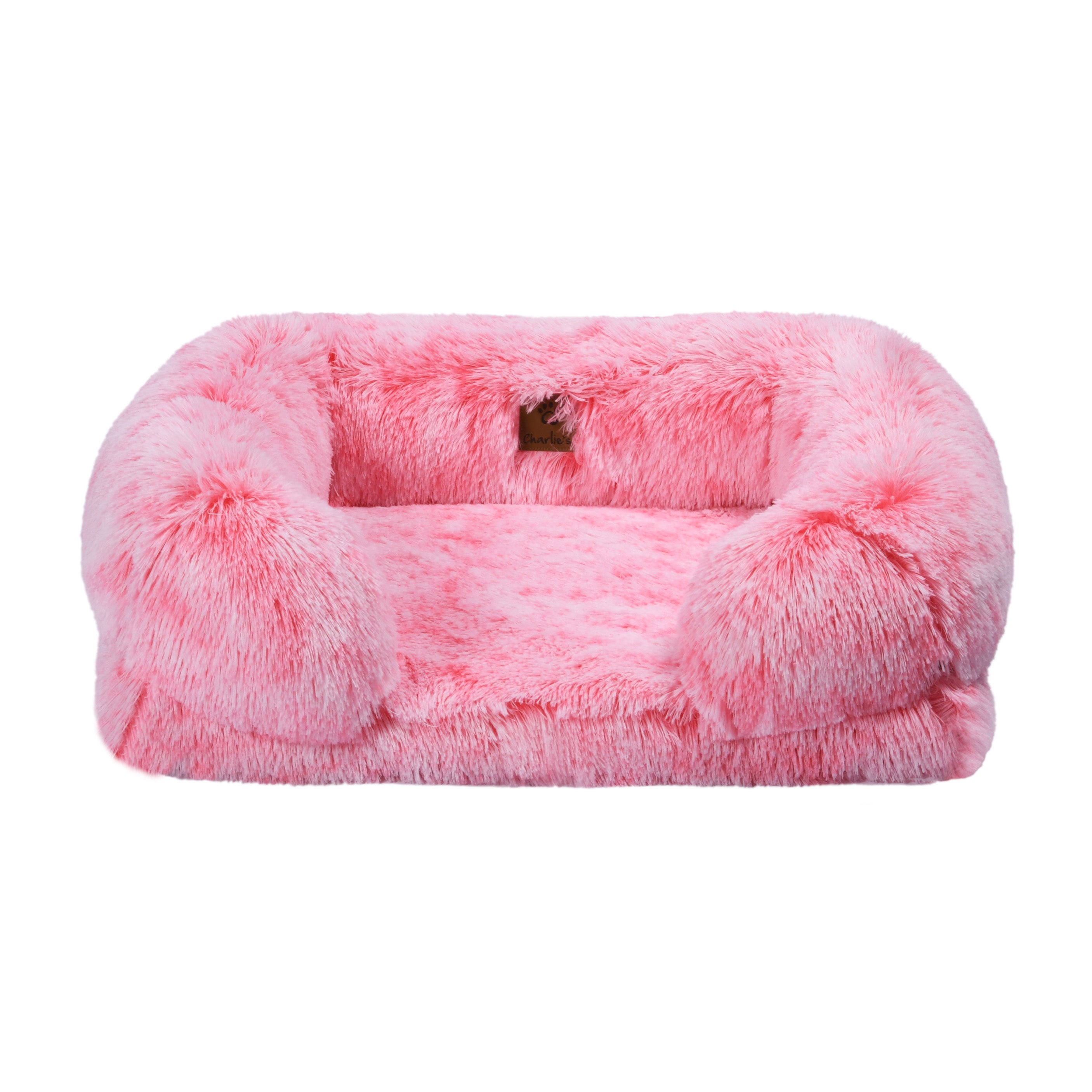 Baby pink dog bed 2025