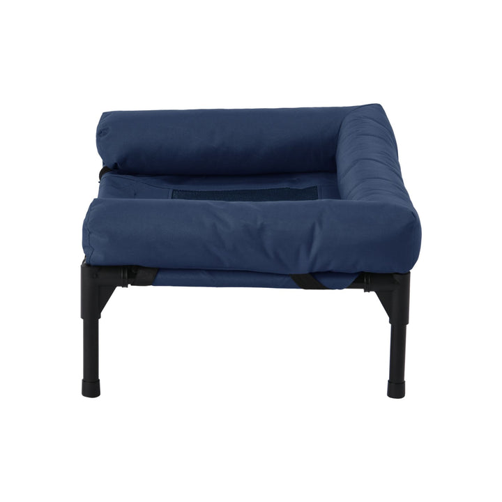 Trampoline Bolster Sofa Pet Bed Blue Charlie's Pet Products