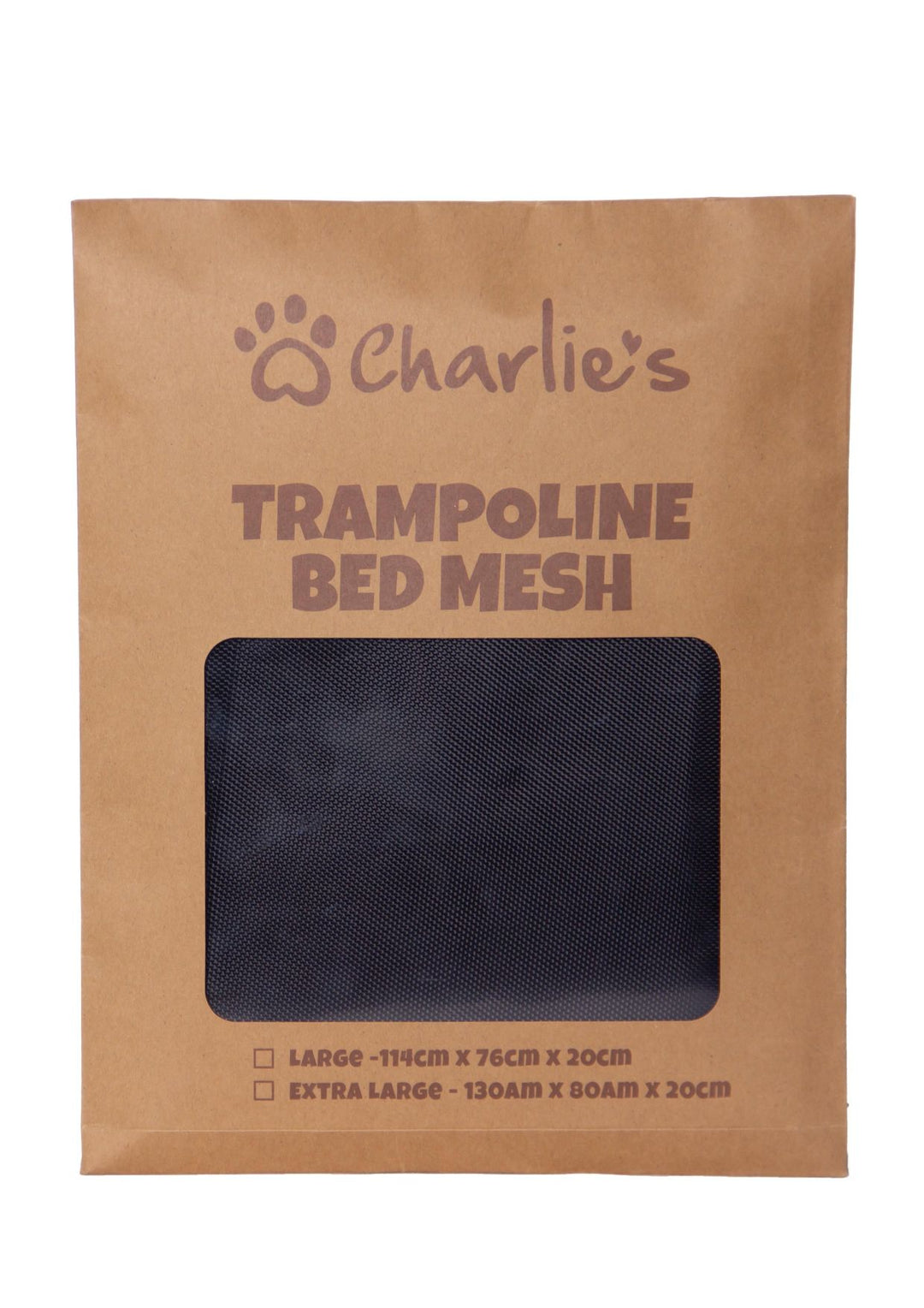 Replaceable Cover for Trampoline Hammock Bed - Black Charlie's Pet Products