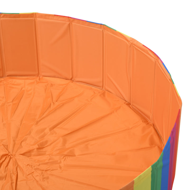Portable Pet Pool Party Rainbow Pride Charlie's Pet Products